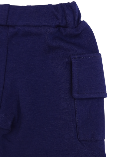 Safari Cargo Short Set — Navy