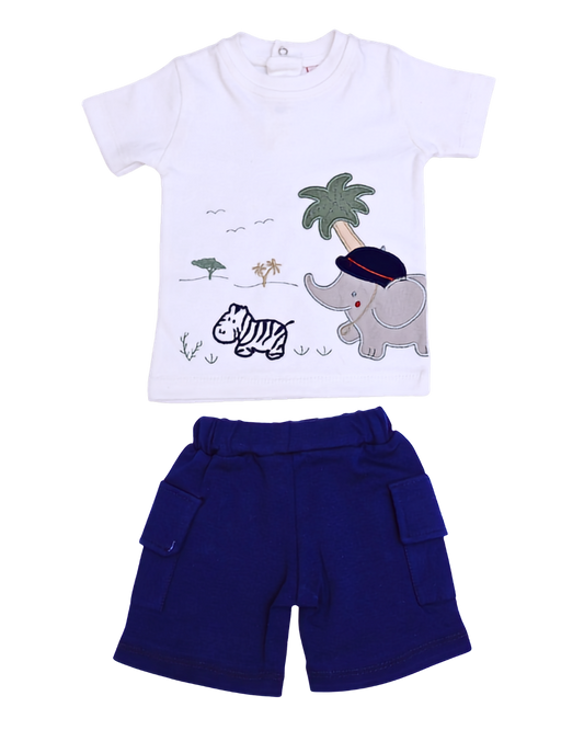 Safari Cargo Short Set