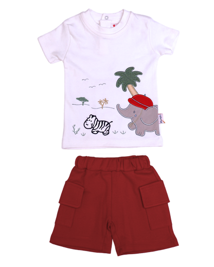 Safari Cargo Short Set